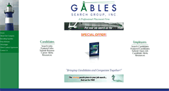 Desktop Screenshot of gablessearch.com